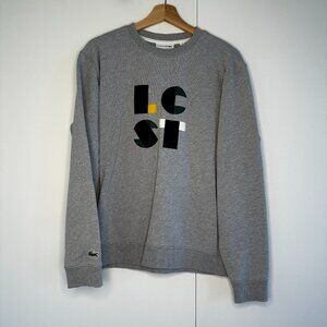 Lacoste LCST Velvet Logo Crew Neck Sweatshirt